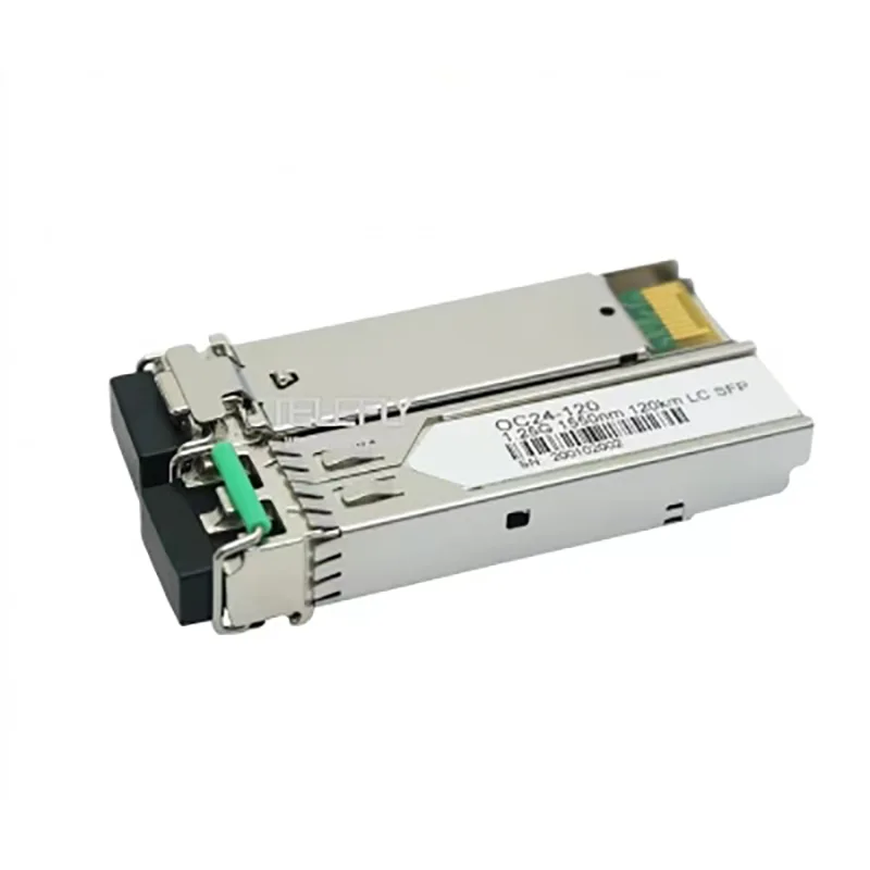 Transceptor óptico SFP de 1,25 Gigabit CWDM, 1550 nm, 120 km